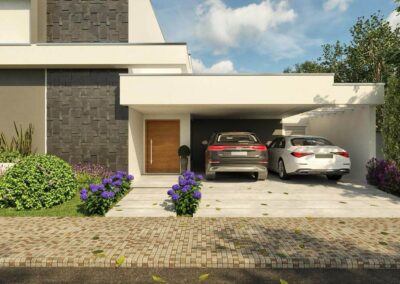 Projeto de Casa em Brasília realizado pela RYO Engenharia