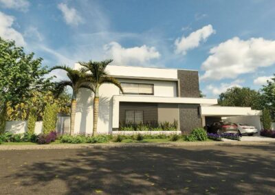 Projeto de Casa em Brasília realizado pela RYO Engenharia