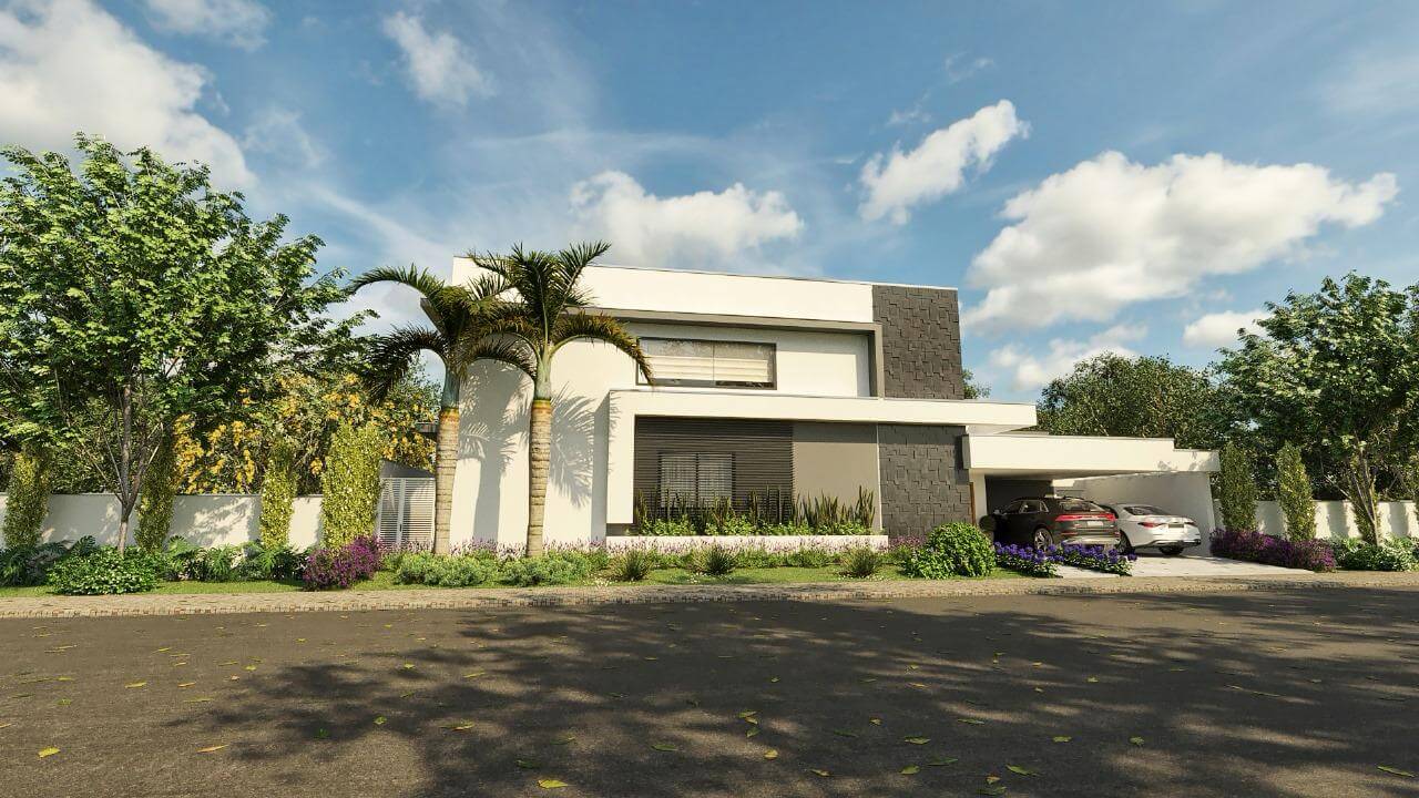 Projeto de Casa em Brasília realizado pela RYO Engenharia Projeto de Casa em Brasília realizado pela RYO Engenharia