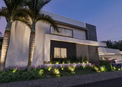 Projeto de Casa em Brasília realizado pela RYO Engenharia