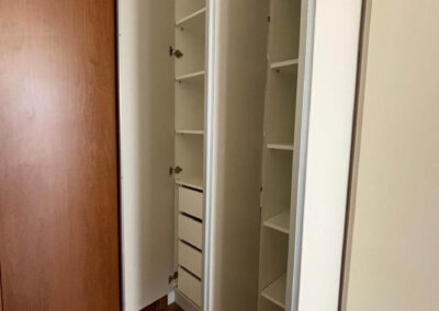 Armários do projeto de Casa em Brasília realizado pela RYO Engenharia