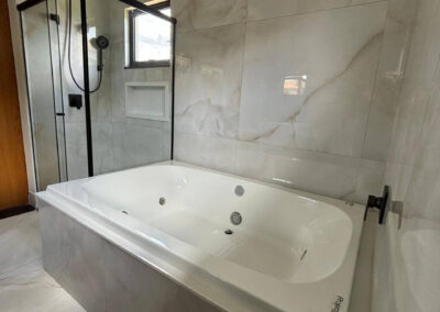 Banheiro do projeto de Casa em Brasília realizado pela RYO Engenharia