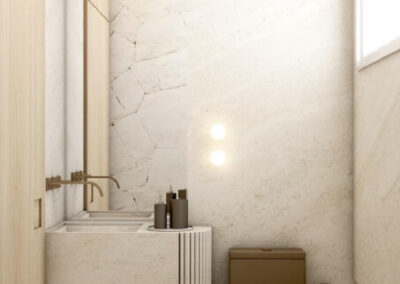 Lavabo Externo do projeto Only CDJ realizado pela RYO Engenharia