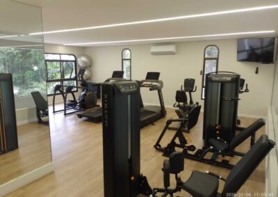 Academia do projeto Academia Jardins realizado pela RYO Engenharia