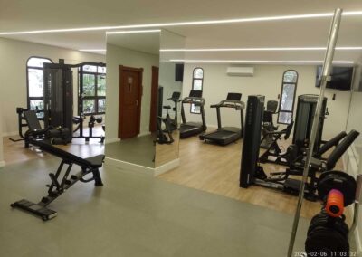 Academia do projeto Academia Jardins realizado pela RYO Engenharia